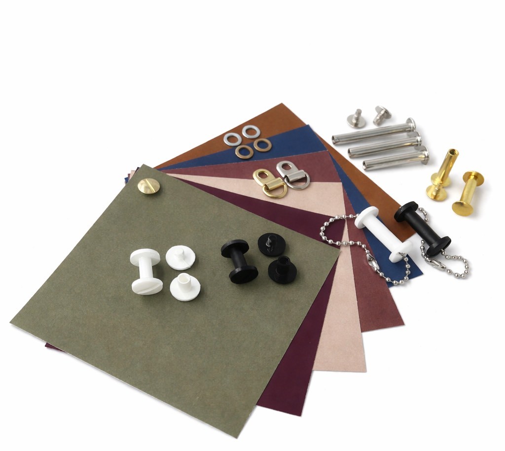 Bogskrue i metal, plast & m/hul