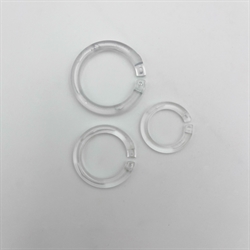 DECO-RING I KLAR PC - TRANSPARENT