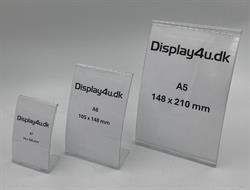 CURVED L-DISPLAYHOLDER - A4