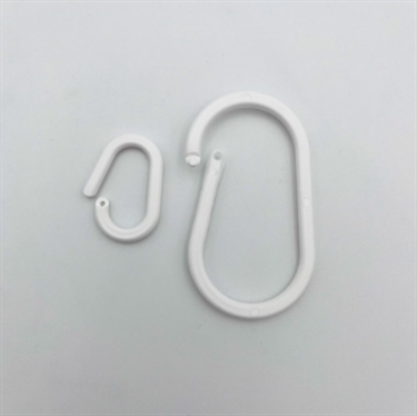 DECO-RING OVAL - HVID 