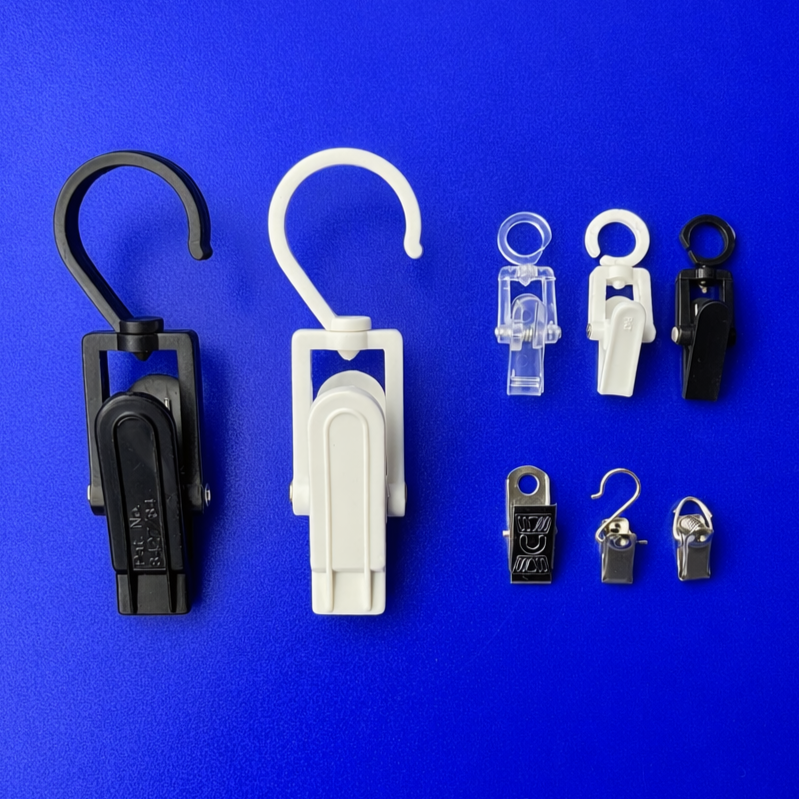 Klemmer i metal og plast