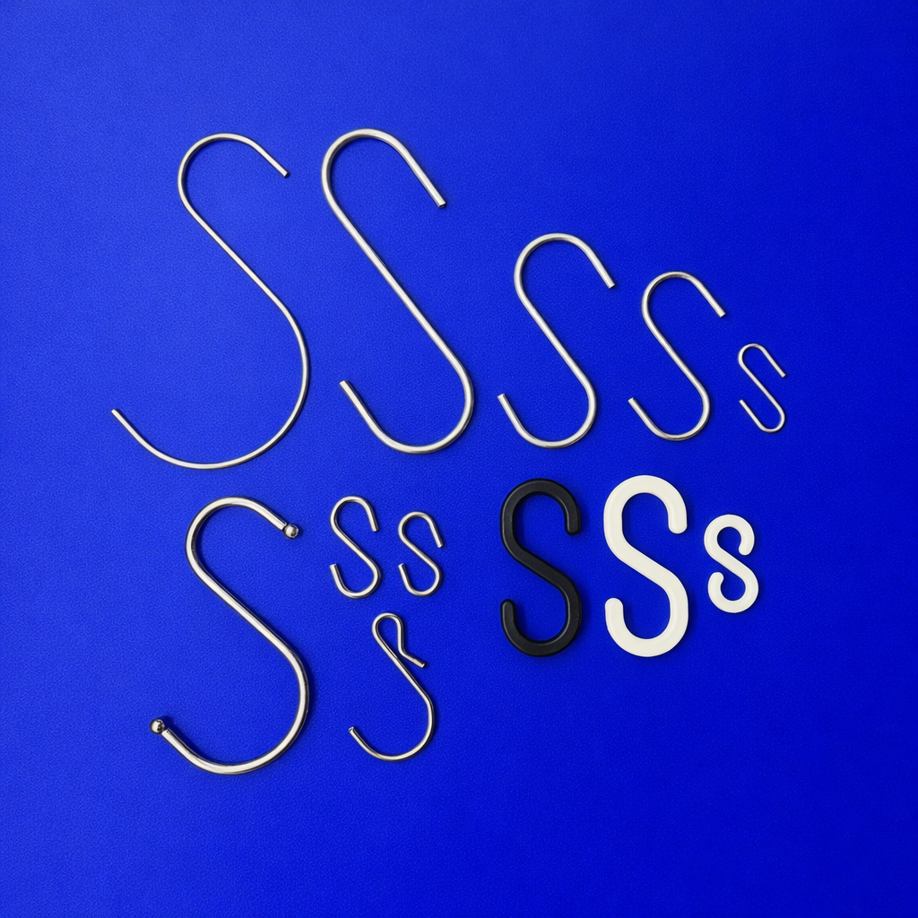 S-kroge i metal og plast